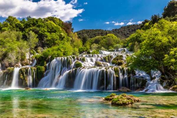 Zadar to Krka Waterfalls Private Day Trip